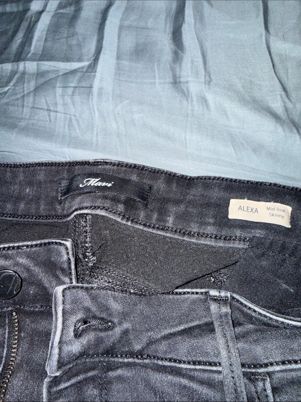 Mavi Women's Black Ankle Jeans - Picture 4 of 6